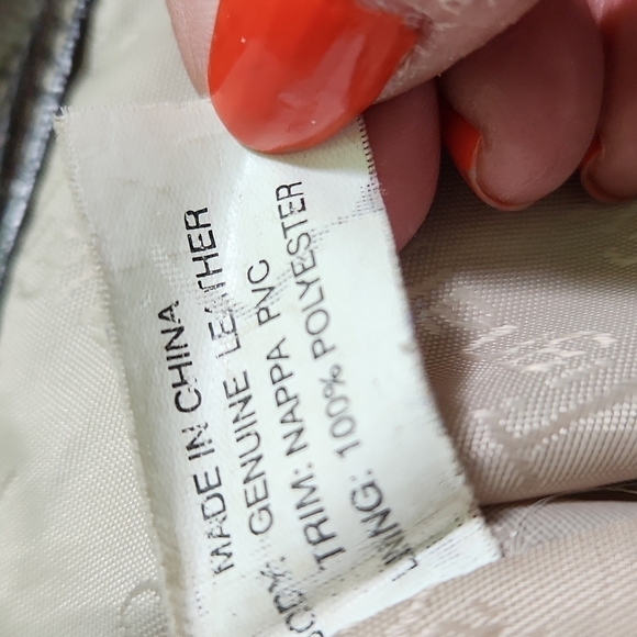 Tignanello Brown Leather Bag Purse - Picture 8 of 8